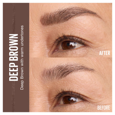 Maybelline ultra slim eyebrow pencil Deep Brown 0.09g - British product