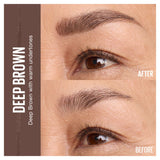 Maybelline ultra slim eyebrow pencil Deep Brown 0.09g - British product