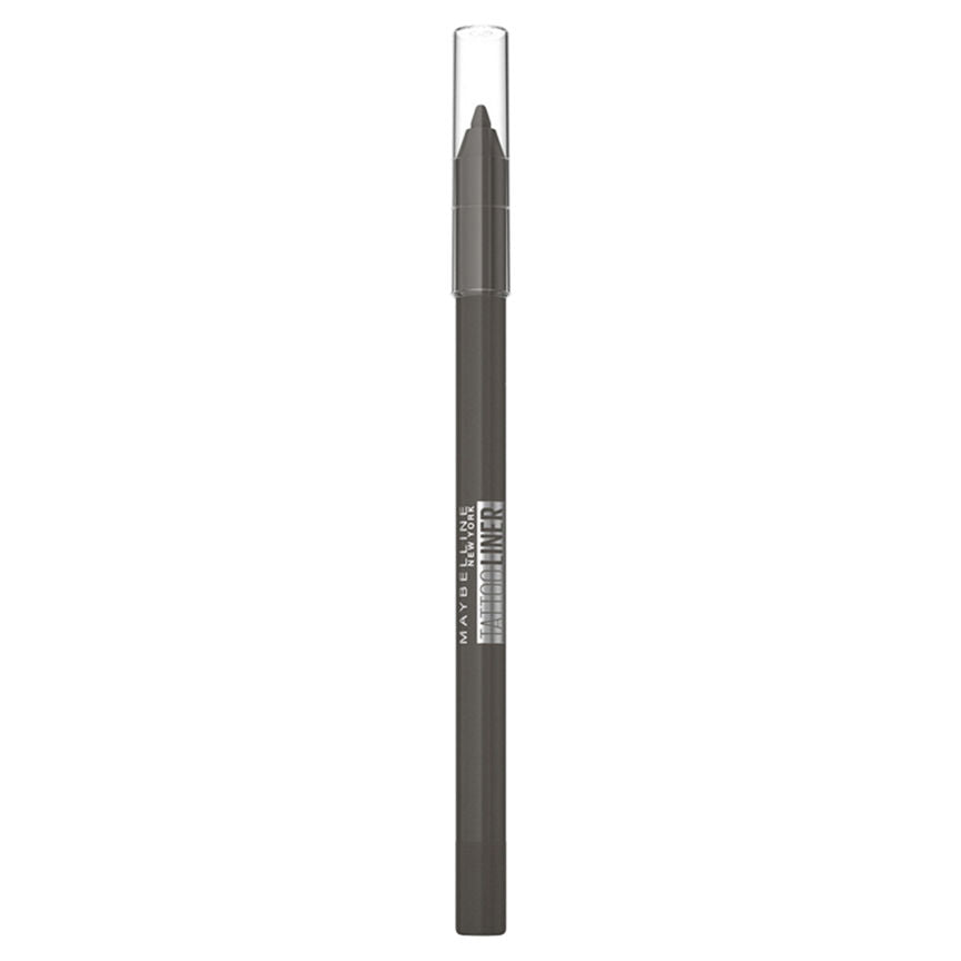 Maybelline Tattoo Eye Liner Longlasting Quick Drying Eyeliner Gel Pencil Grayish Black GOODS ASDA   