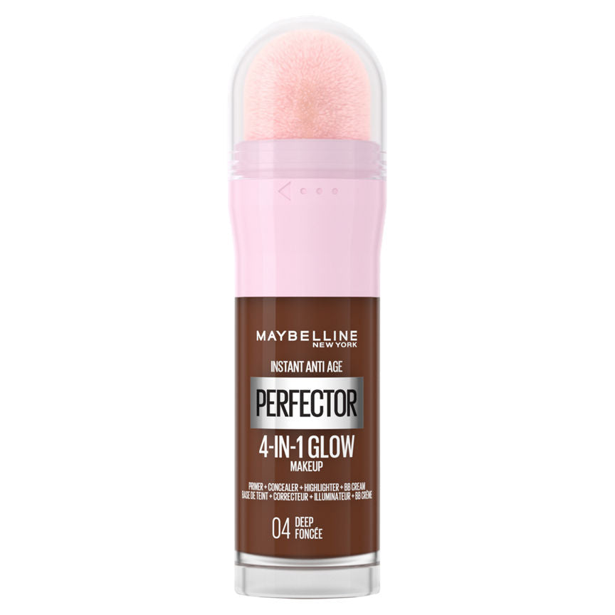 Maybelline Instant Anti Age Perfector 4-in-1 Glow Primer, Glow Finish, 04 Deep GOODS ASDA   