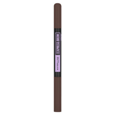 ASDA Maybelline Express Brow Duo 2-In-1 Pencil + Powder Dark Brown Eyebrow Product- Buy online at McGrocer