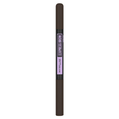 ASDA Maybelline Express Brow Duo 2-in-1 Pencil and Powder Black Brown Eyebrow Makeup- Buy online at McGrocer
