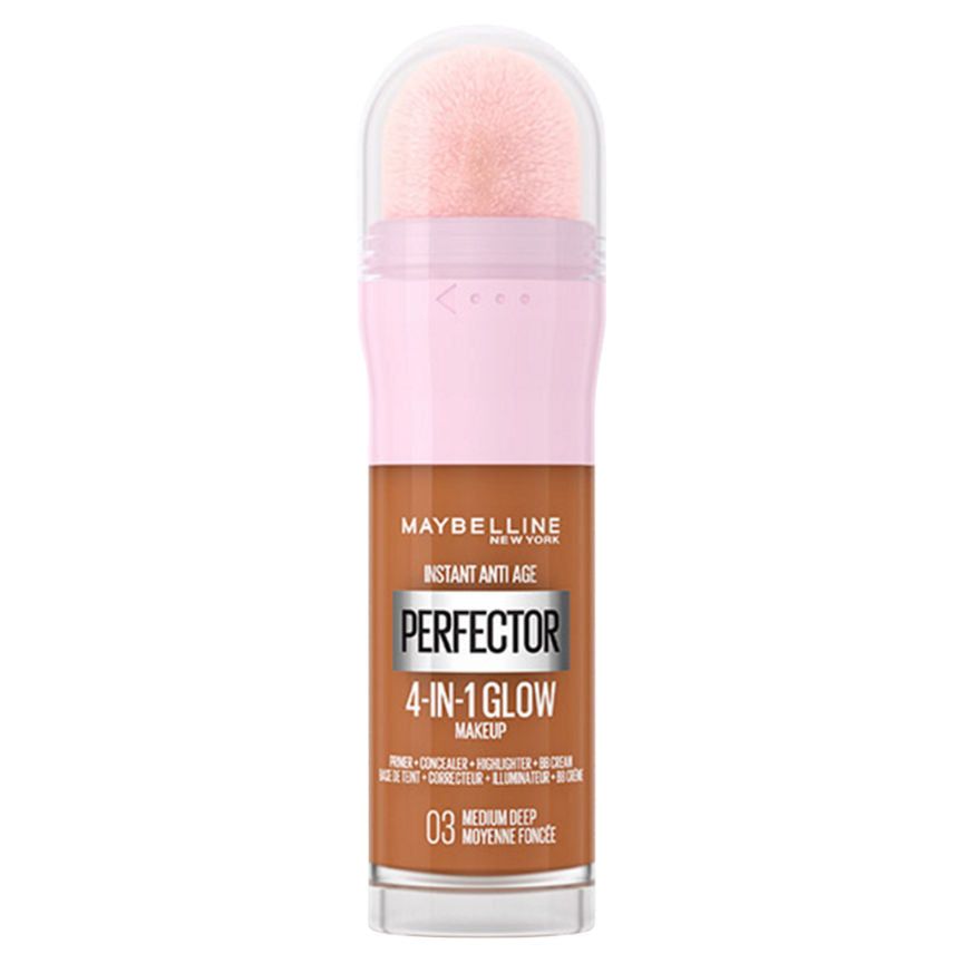 Maybelline Instant Anti Age Perfector 4-in-1 Glow Primer Glow Finish 03 Medium Deep GOODS ASDA   