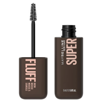 Maybelline Superfluff Brow Mousse Black Brown 5ml - British product