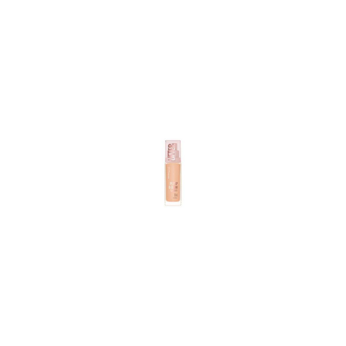 Maybelline Lifter Plump & Glow Foundation shade 114 30 ml, UK version