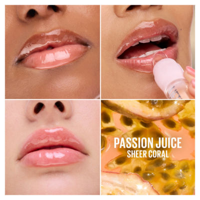 Maybelline Oil-in-Gel Lip Gloss Passion Juice 6.6 ml - British product