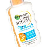 Garnier Ambre Solaire invisible protect sun cream spray SPF30 150ml, UK version
