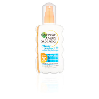 Garnier Ambre Solaire invisible protect sun cream spray SPF30 150ml, UK version