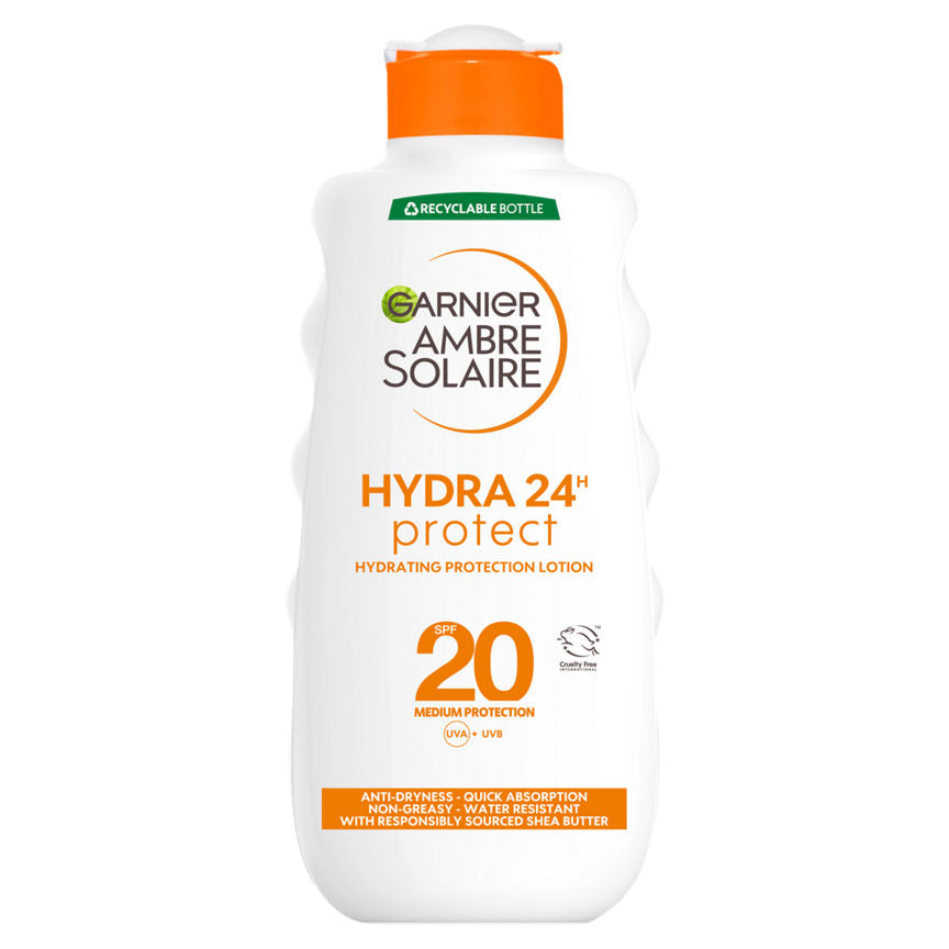 Ambre Solaire Hydra 24 Hour Protect Hydrating Protection Lotion SPF20 GOODS ASDA   