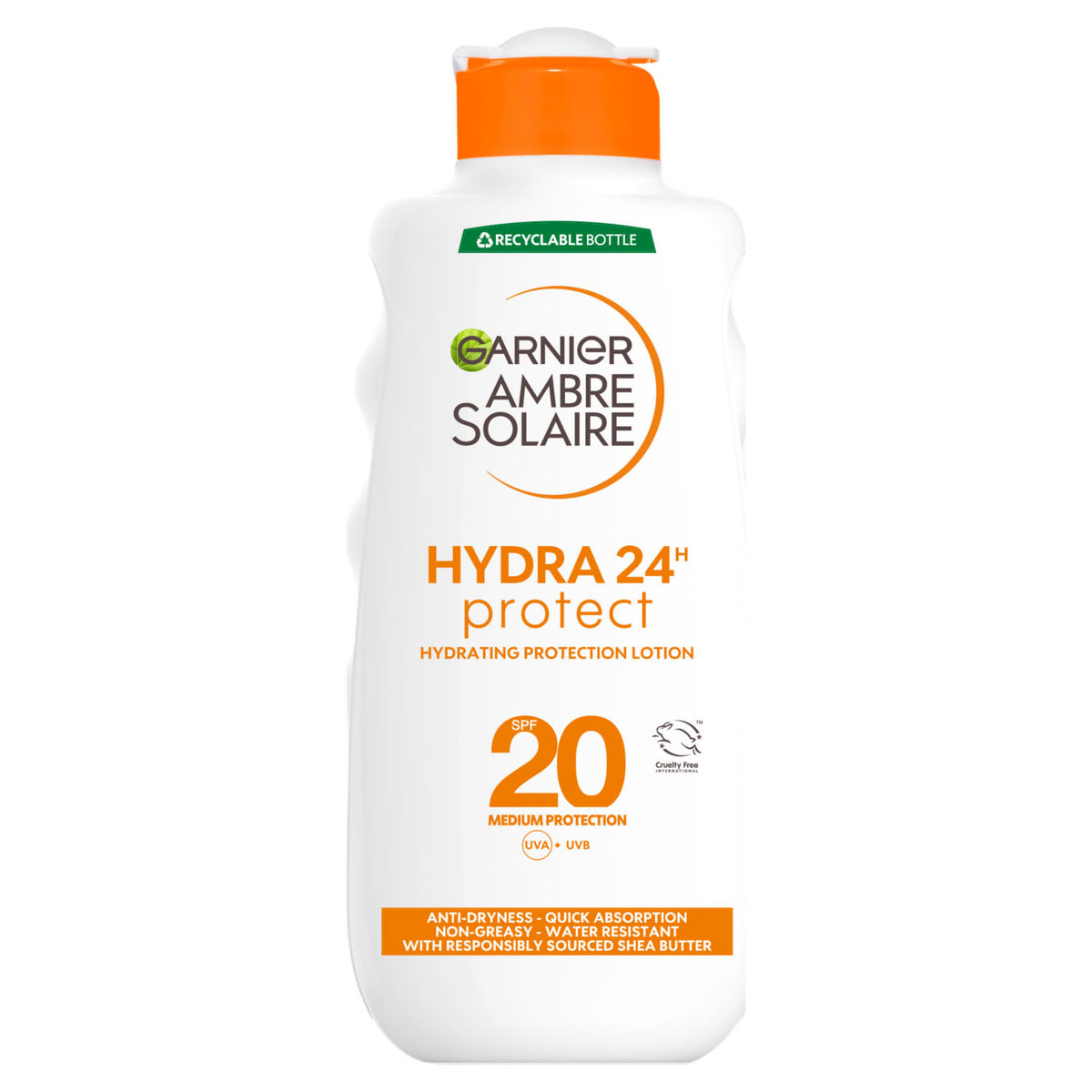 Garnier Ambre Solaire SPF20 sun cream lotion 175ml, imported from the UK