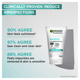 Garnier Pure Active 3in1 clay mask-wash-scrub for oily skin 150ml, UK version