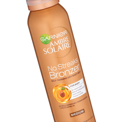 Ambre Solaire Natural Bronzer Quick Drying Medium Self Tan Body Mist