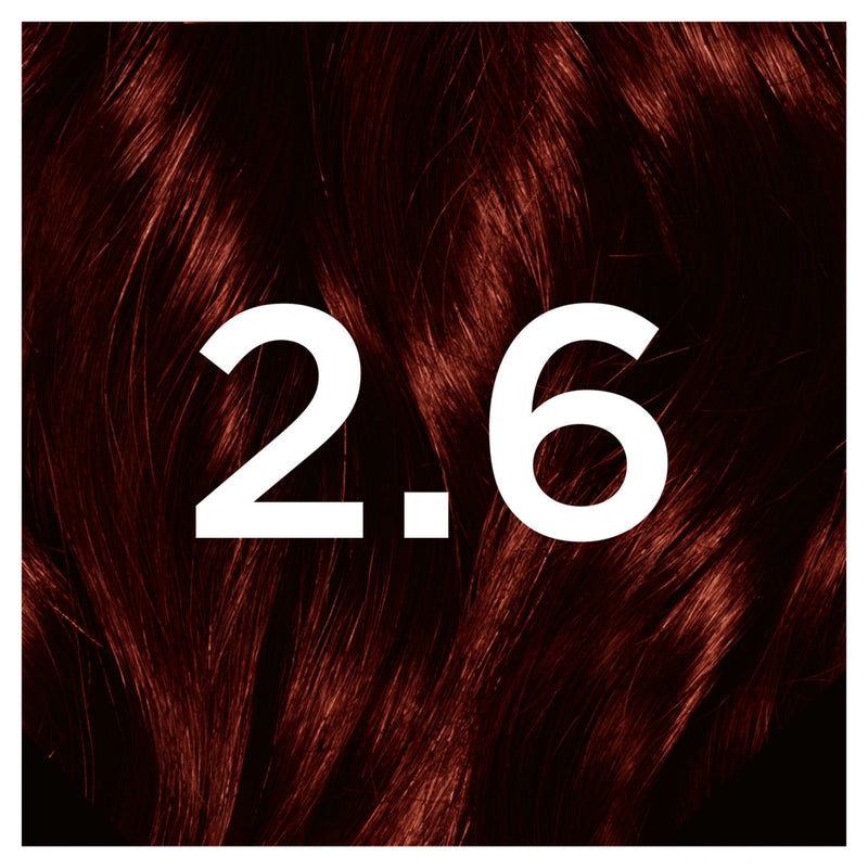 Garnier hair dye Dark Cherry Red, UK version