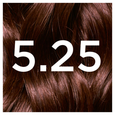 Garnier Nutrisse Nutrisse Ultra Color Dye, Vegan, 5.25 Frosted Chestnut Brown, vibrant and long-lasting.