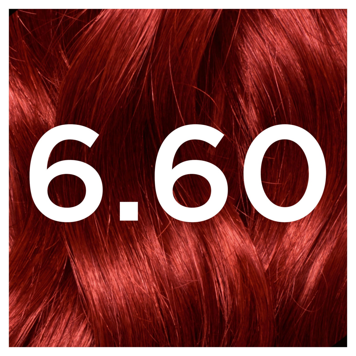 Garnier hair dye Fiery Red, UK version