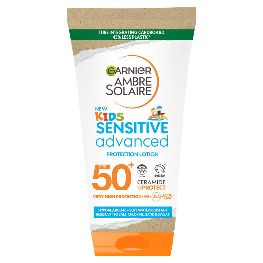 Ambre Solaire Kids Sensitive Hypoallergenic Sun Protect Lotion SPF 50+ GOODS ASDA   