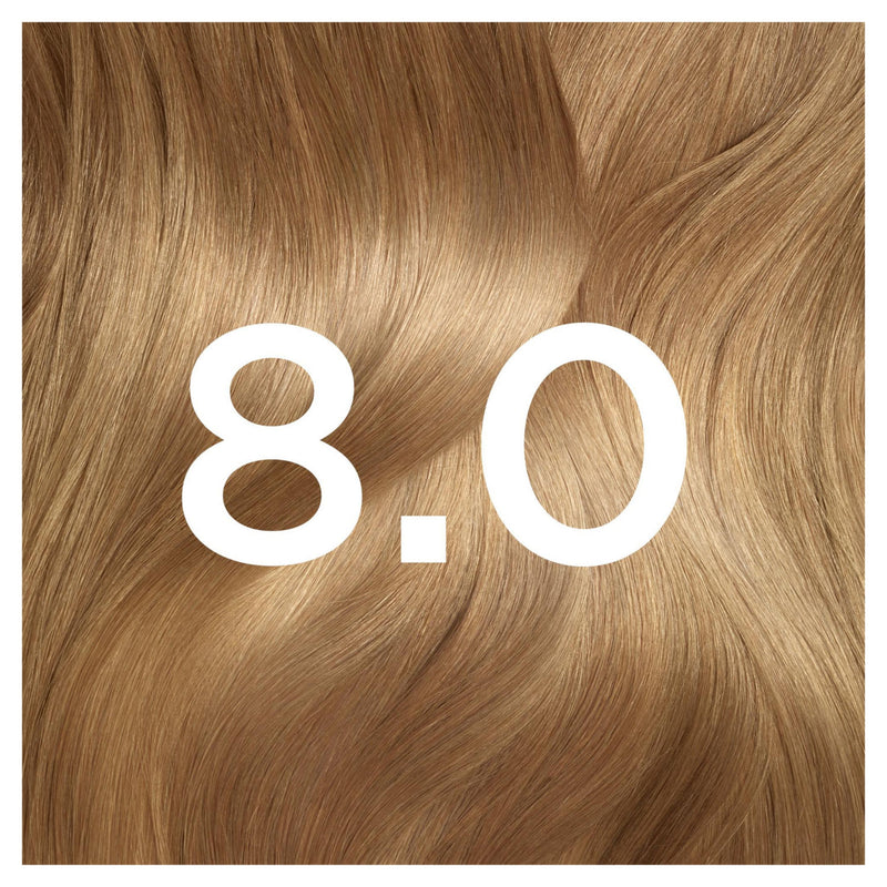Garnier Olia 8.0 Blonde permanent hair dye 287g (British brand)