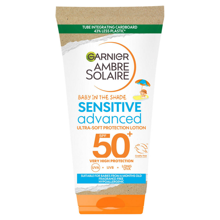 Ambre Solaire Baby in the Shade Hypoallergenic Ultra-Soft Sun Cream SPF50 GOODS ASDA   