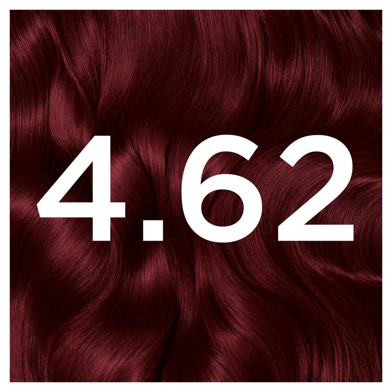 Garnier Olia permanent hair dye 4.62 Dark Garnet Red, UK version