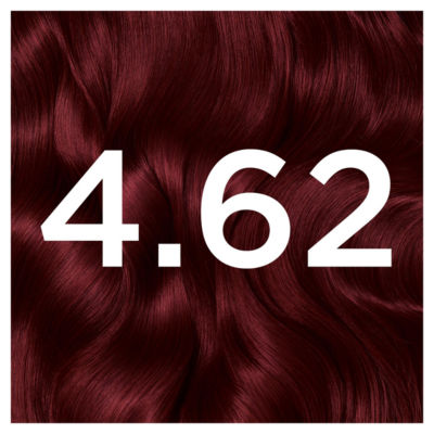 Garnier Olia permanent hair dye 4.62 Dark Garnet Red, UK version