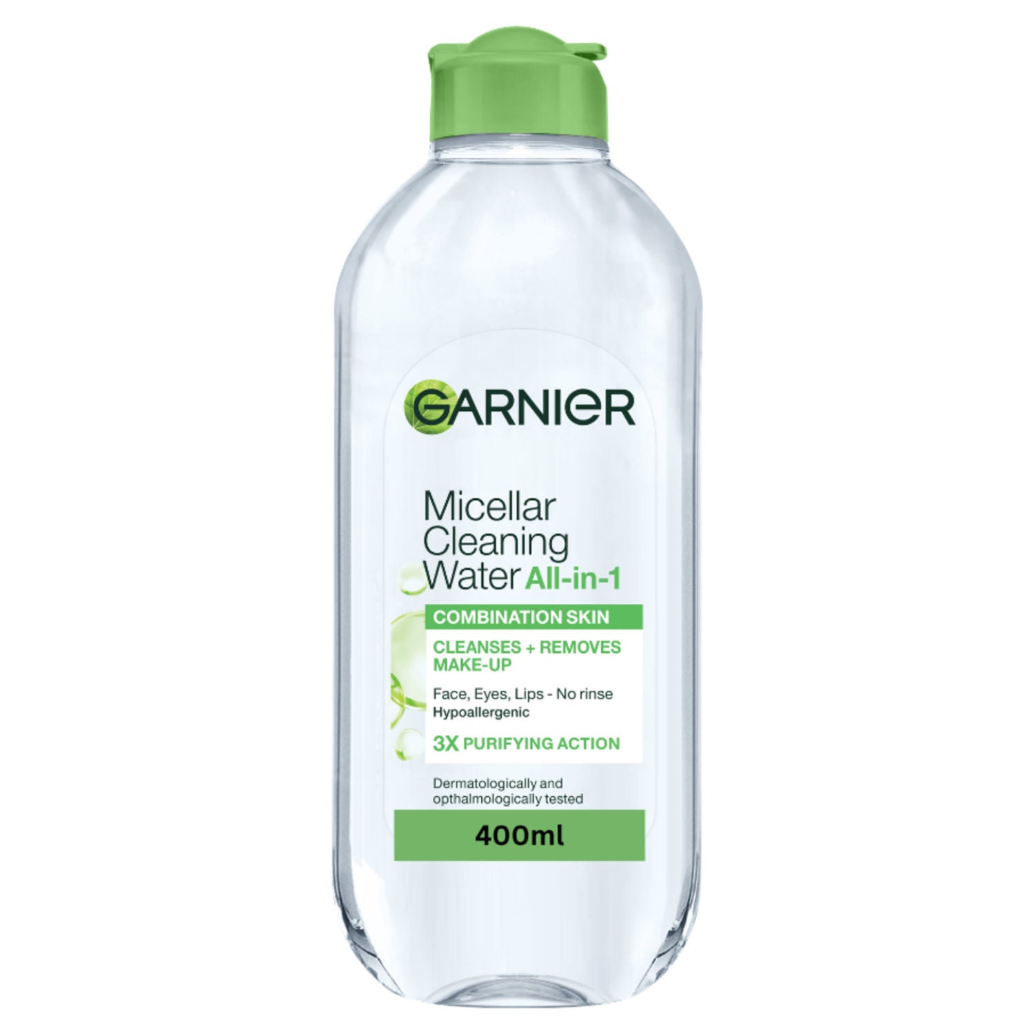 Garnier micellar water for combination skin 400ml, UK version
