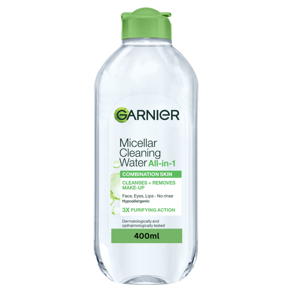 Garnier micellar water for combination skin 400ml, UK version
