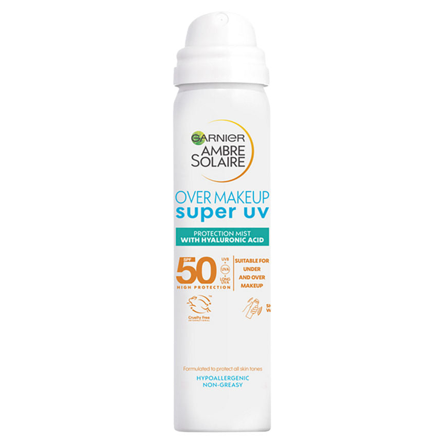 Ambre Solaire Over Makeup Super UV Protection Mist SPF50 75ml GOODS ASDA   