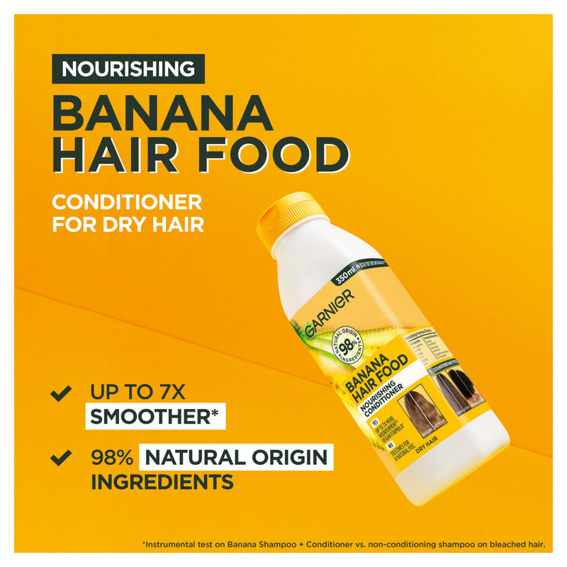 Garnier Banana Hair Food Conditioner 350ml - British product