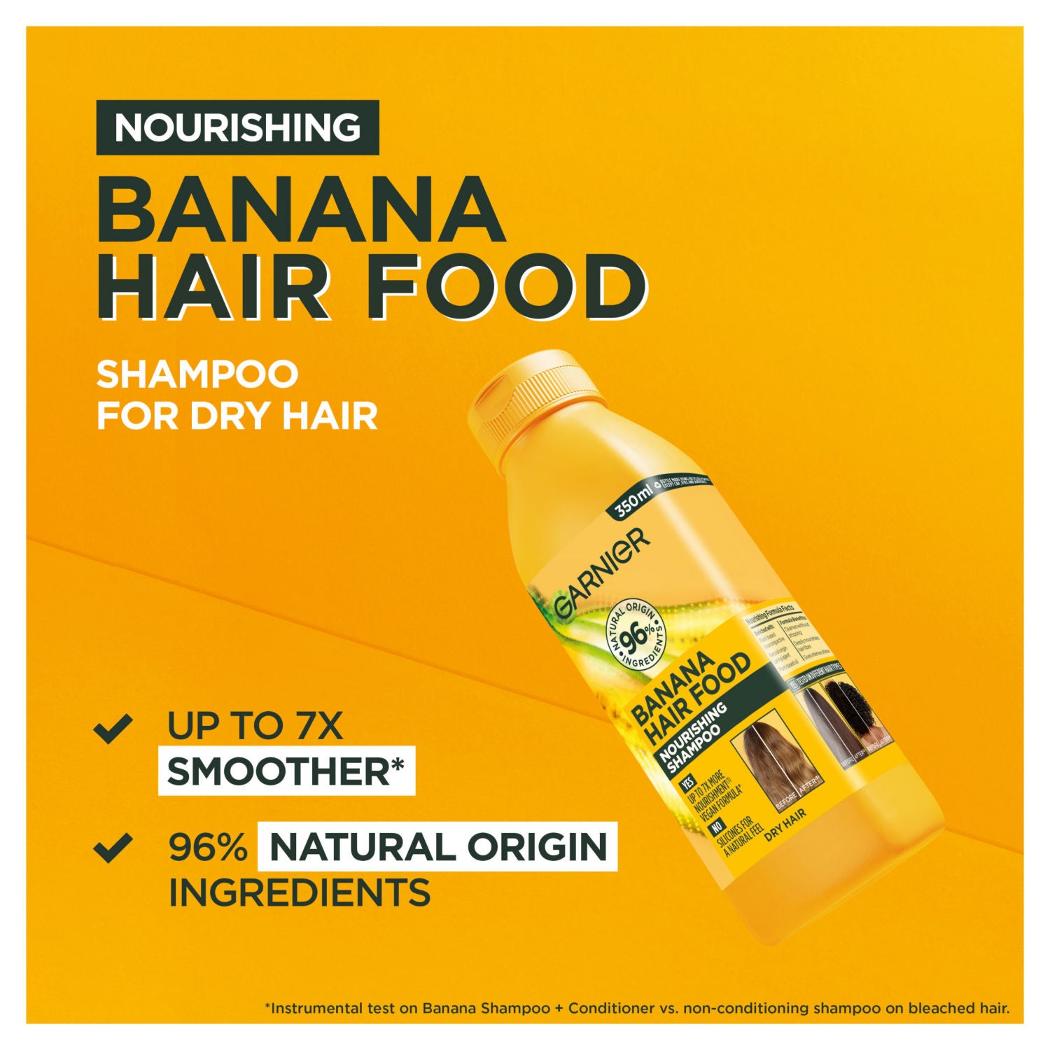 Garnier Banana Hair Food Shampoo 350ml, UK version