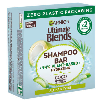 Garnier coconut hydrating shampoo bar with aloe vera 60g, UK version