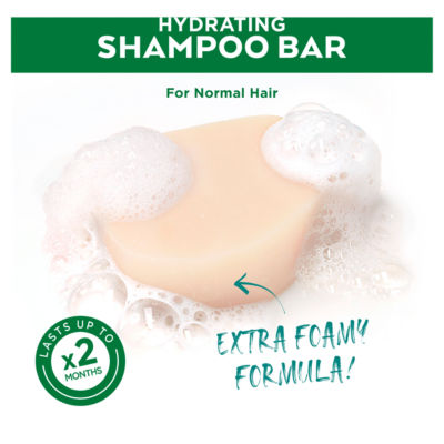 Garnier coconut hydrating shampoo bar with aloe vera 60g, UK version