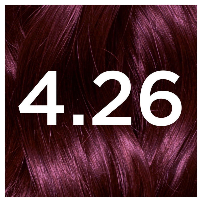 Garnier Nutrisse Ultra Color vegan hair dye in Ultra Violet shade, UK version
