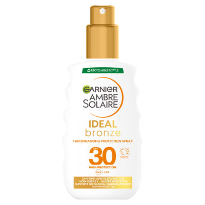 Garnier sun cream spray SPF30 200ml - British product