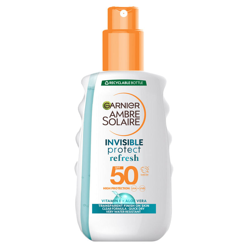 Ambre Solaire Invisible Protect Refresh Spray SPF50 GOODS ASDA   