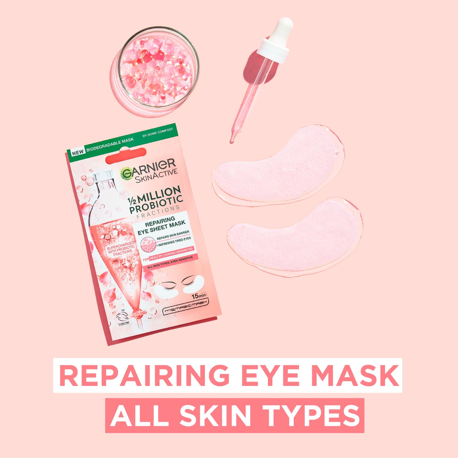 Garnier Probiotic Repairing Eye Sheet Mask, UK version