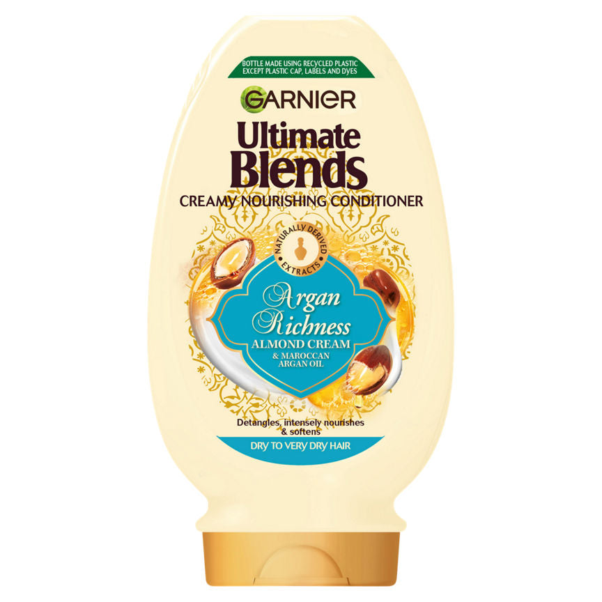 Garnier Ultimate Blends Argan oil & Almond Cream Conditioner GOODS ASDA   