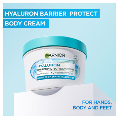 Garnier Hyaluron Barrier Protect body cream 380ml, UK version