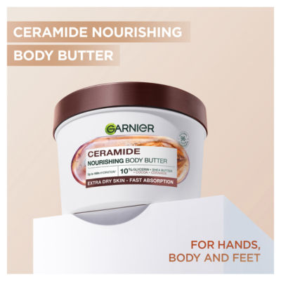 Garnier Ceramide Nourishing Body Butter 380ml, UK version