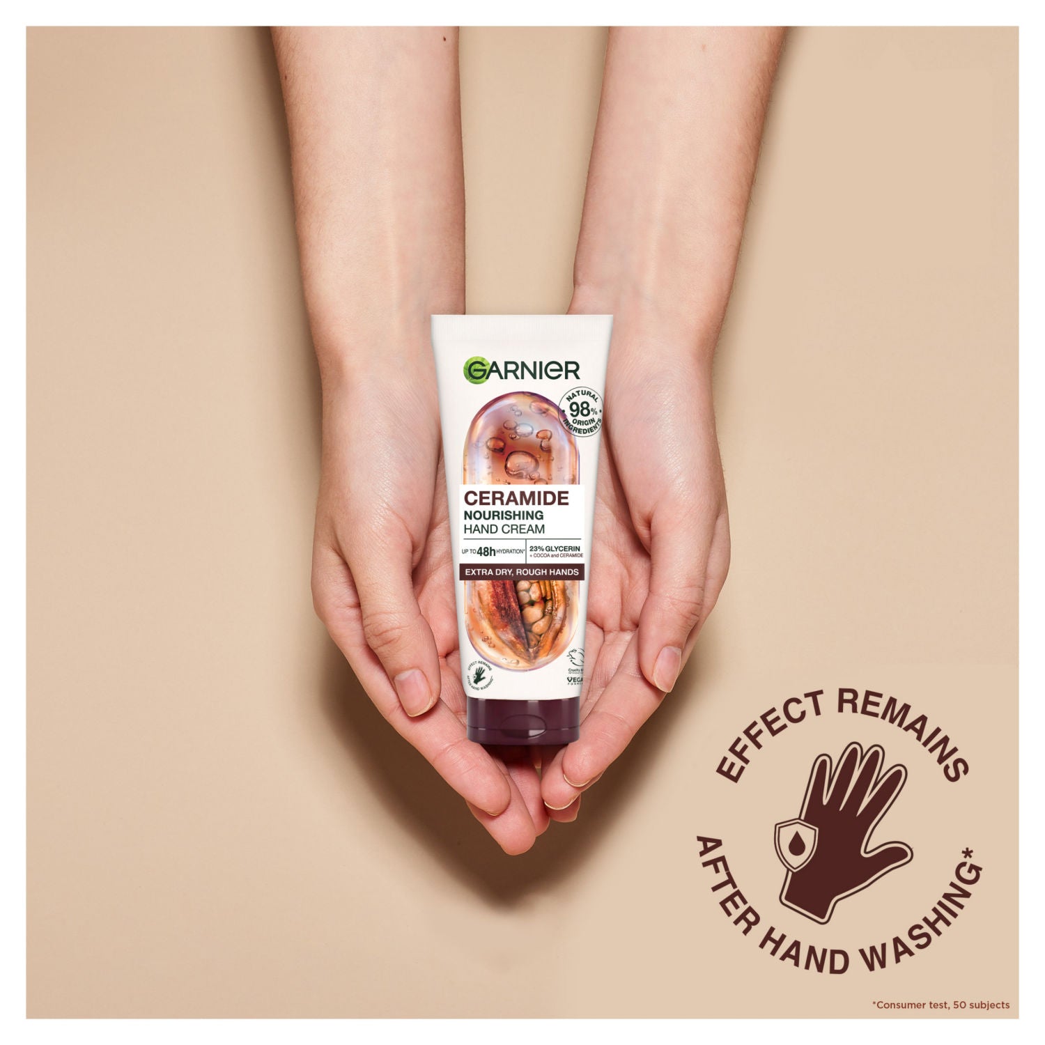 Garnier Ceramide Nourishing Hand Cream 75ml, UK version