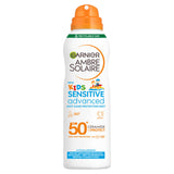 Garnier Ambre Solaire SPF 50+ Sensitive Advanced Kids Anti-Sand Mist GOODS ASDA   