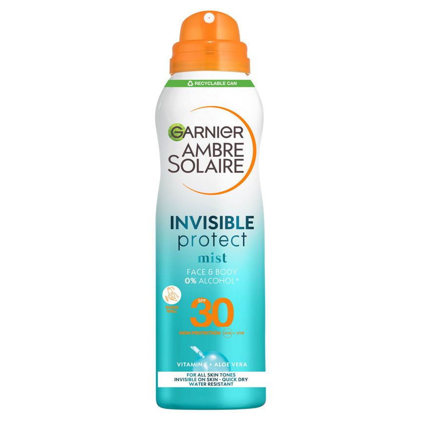 Garnier Ambre Solaire SPF 30 Invisible Protect Mist Spray