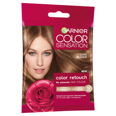 Garnier hair dye retouch 6.0 dark blonde - British product