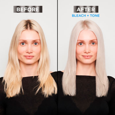 Garnier Olia Platinum Blonde toner, UK version