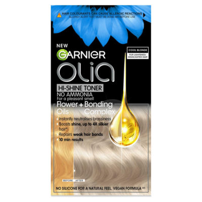 Garnier Olia 9.1 Cool Blonde Toner, imported from the UK