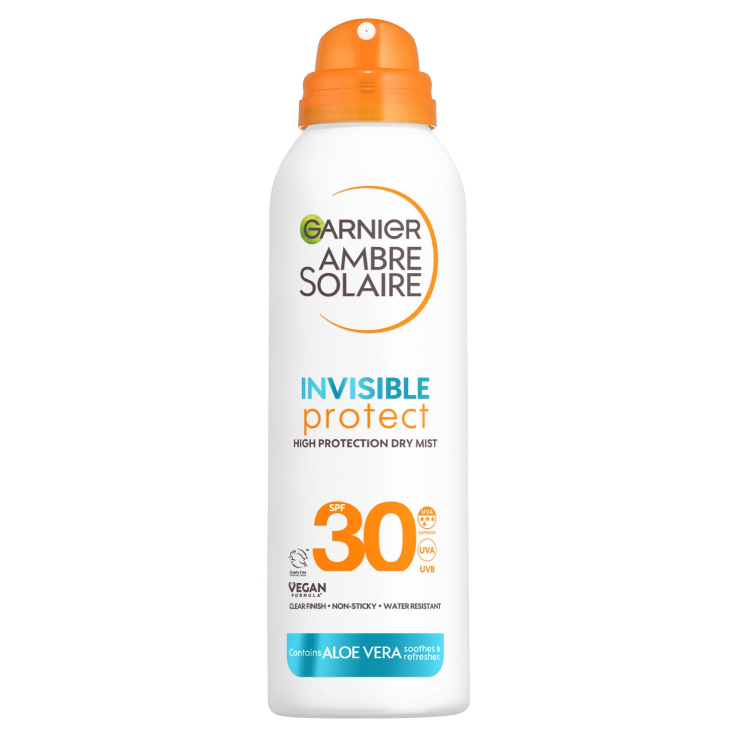 Garnier Ambre Solaire invisible protect mist SPF 30 150ml (British brand)