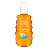 Garnier Ambre Solaire Sensitive Advanced Sun Protection Water SPF50 150ml, UK version