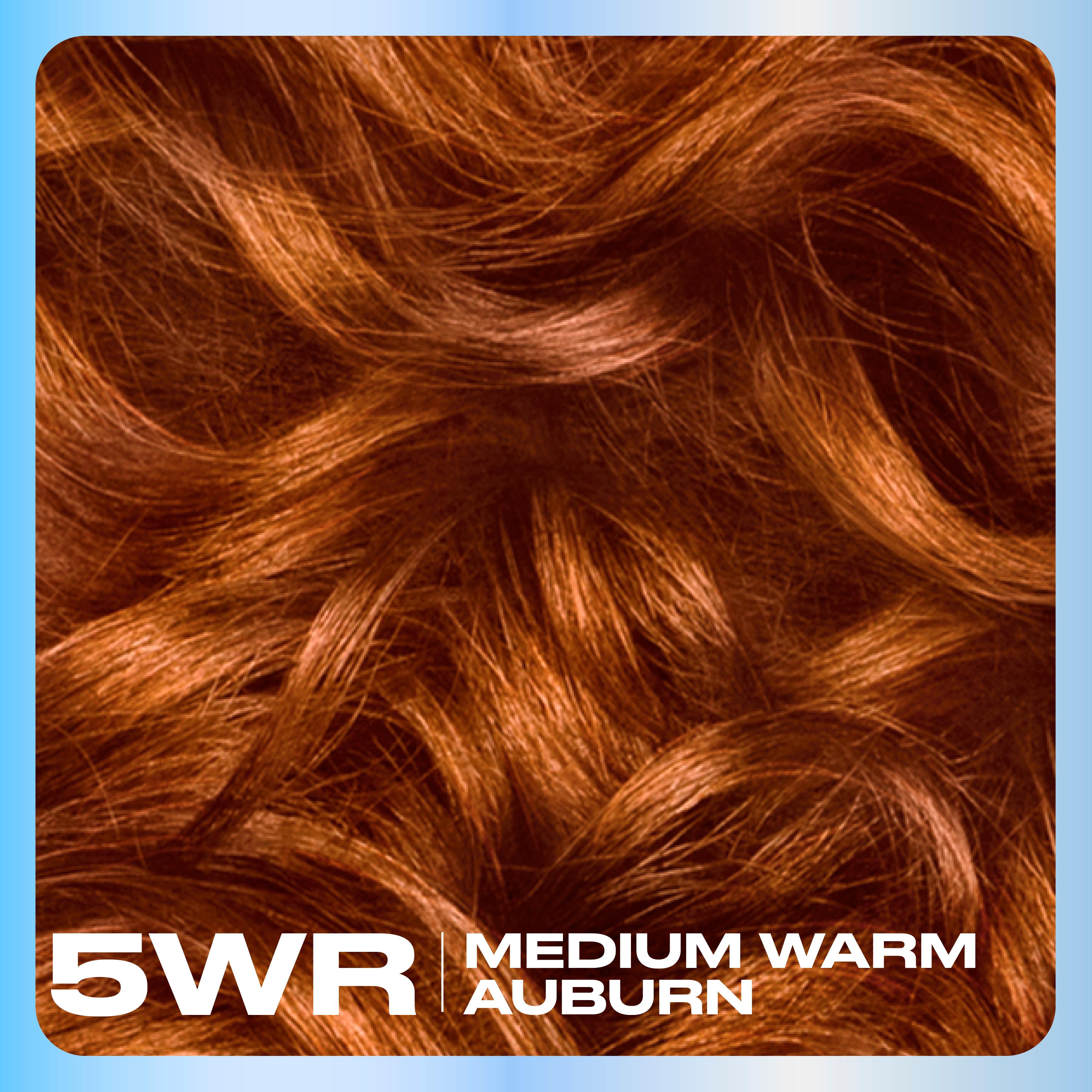 Clairol hair dye Medium Warm Auburn 5WR, imported from the UK
