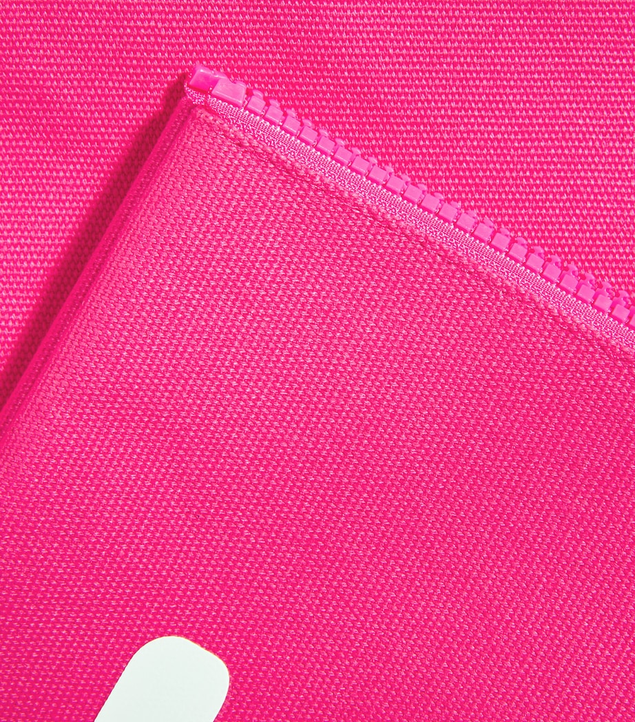 Harrods Large Cotton Logo Pouch, UK version