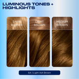 Clairol Nice'N Easy 6A light ash brown permanent hair dye - British product