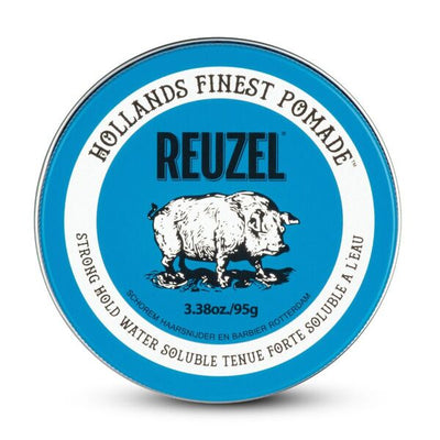 Superdrug Reuzel Blue Strong Hold Pomade Vanilla 95g- Buy online at McGrocer